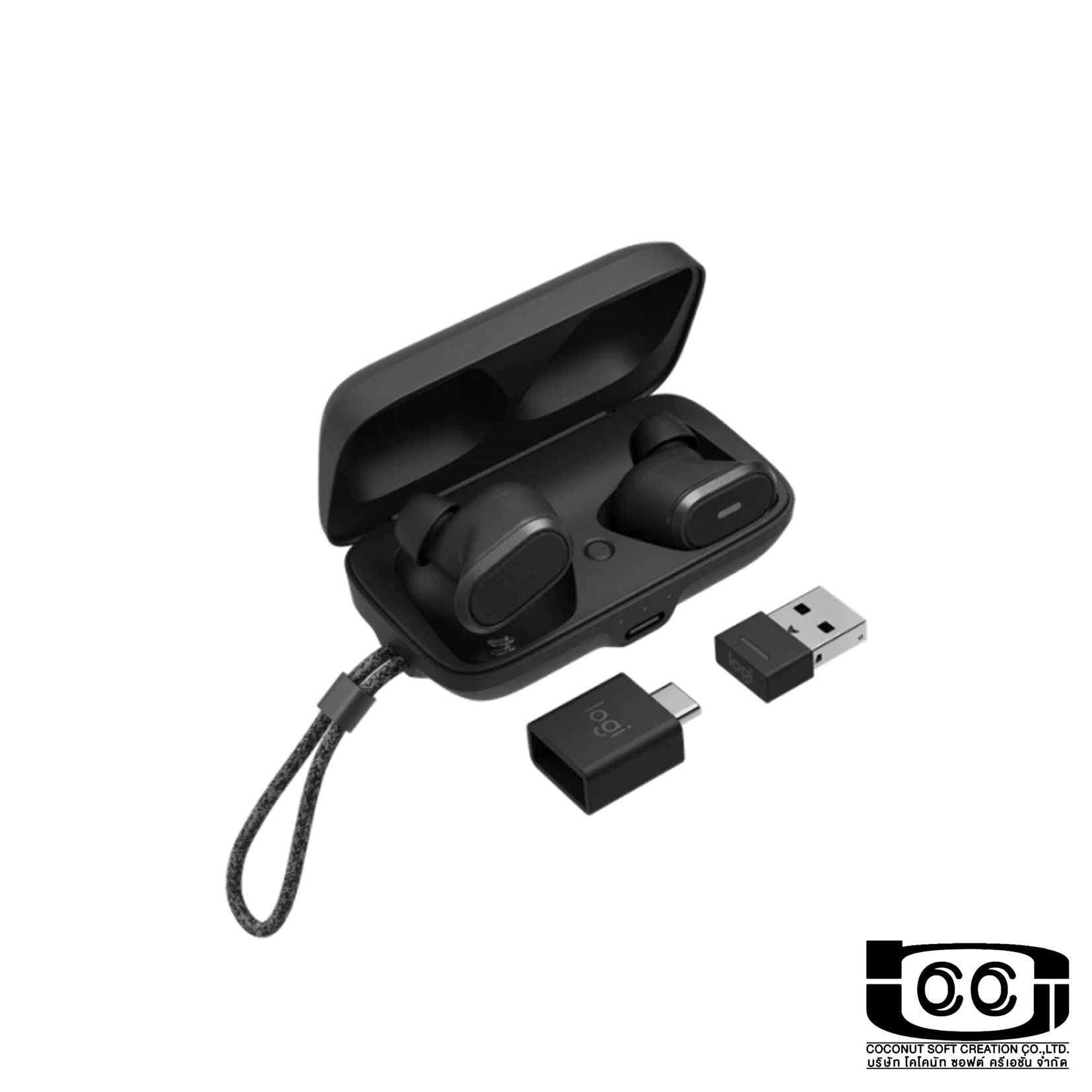 Logi Zone True Wireless - Graphite