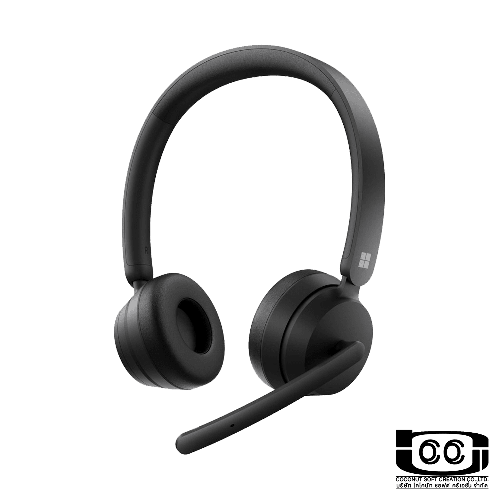 Modern Wireless Headset Black