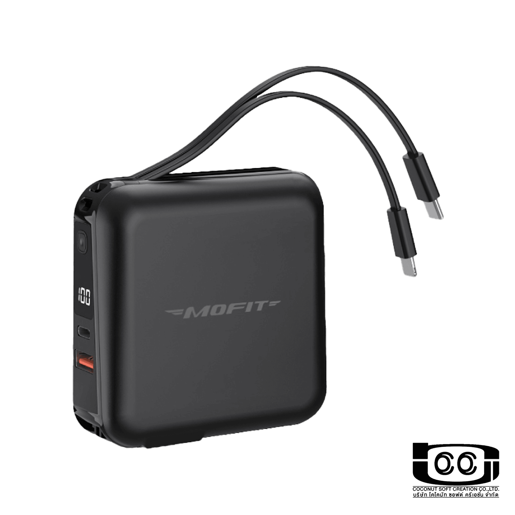 MFT Build-in Powerbank M15 15,000mAh BK