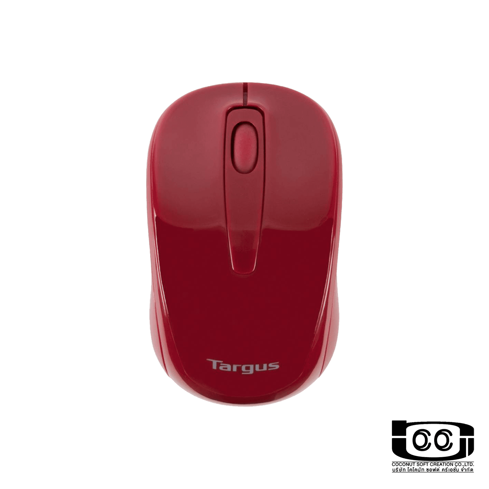 เมาส์ไร้สาย Targus W600 Wireless Optical Mouse Red