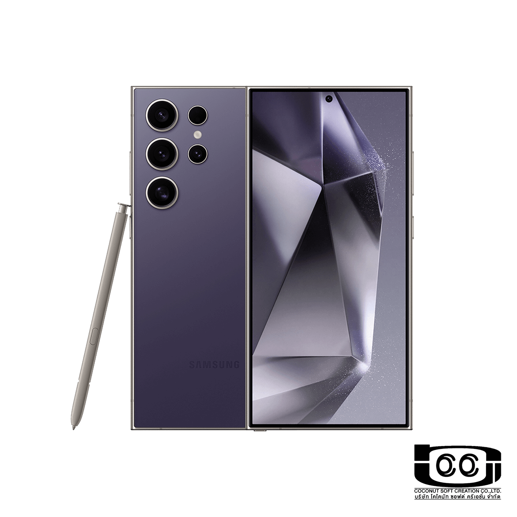 สมาร์ทโฟน Samsung Galaxy S24 ULTRA (12+256) TITANIUM VIOLET (5G)