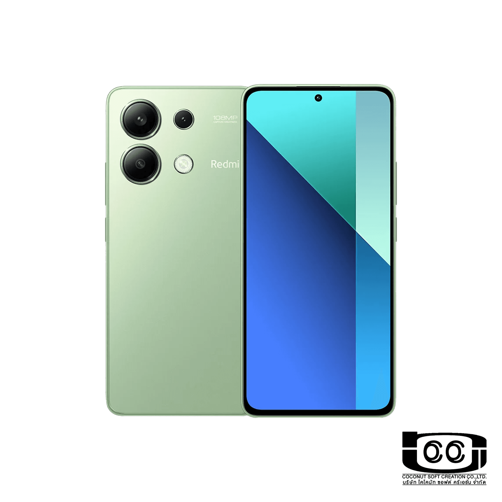 สมาร์ทโฟน Redmi Note 13 6.67" 8/256 Mint Green