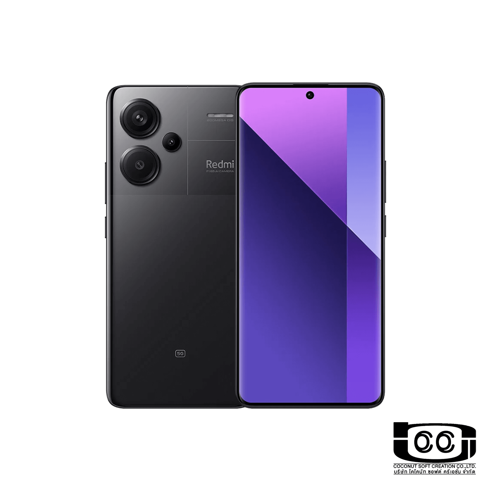 สมาร์ทโฟน  Redmi Note 13 Pro+ 5G 6.67" 8/256 Black