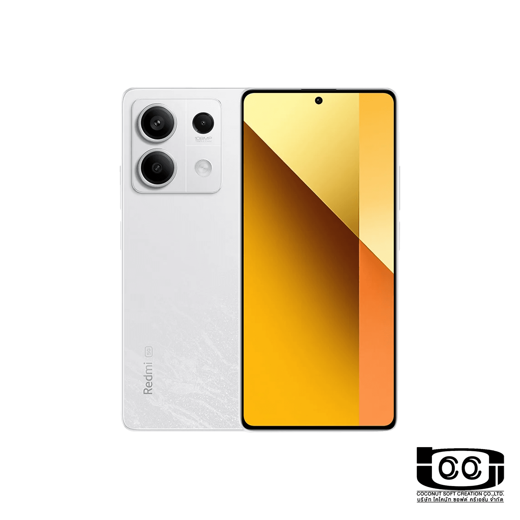 สมาร์ทโฟน  Redmi Note 13 5G 6.67" 8/256 White