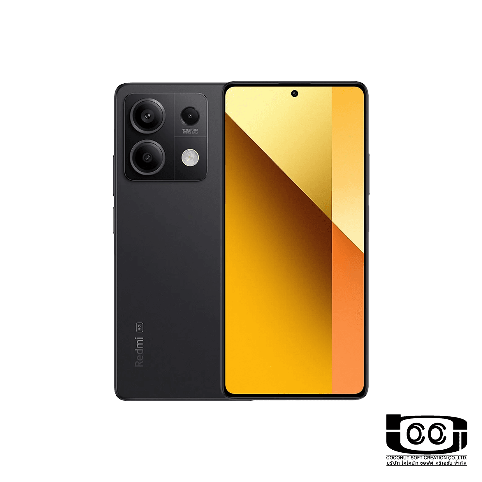 สมาร์ทโฟน  Redmi Note 13 5G 6.67" 8/256 Black