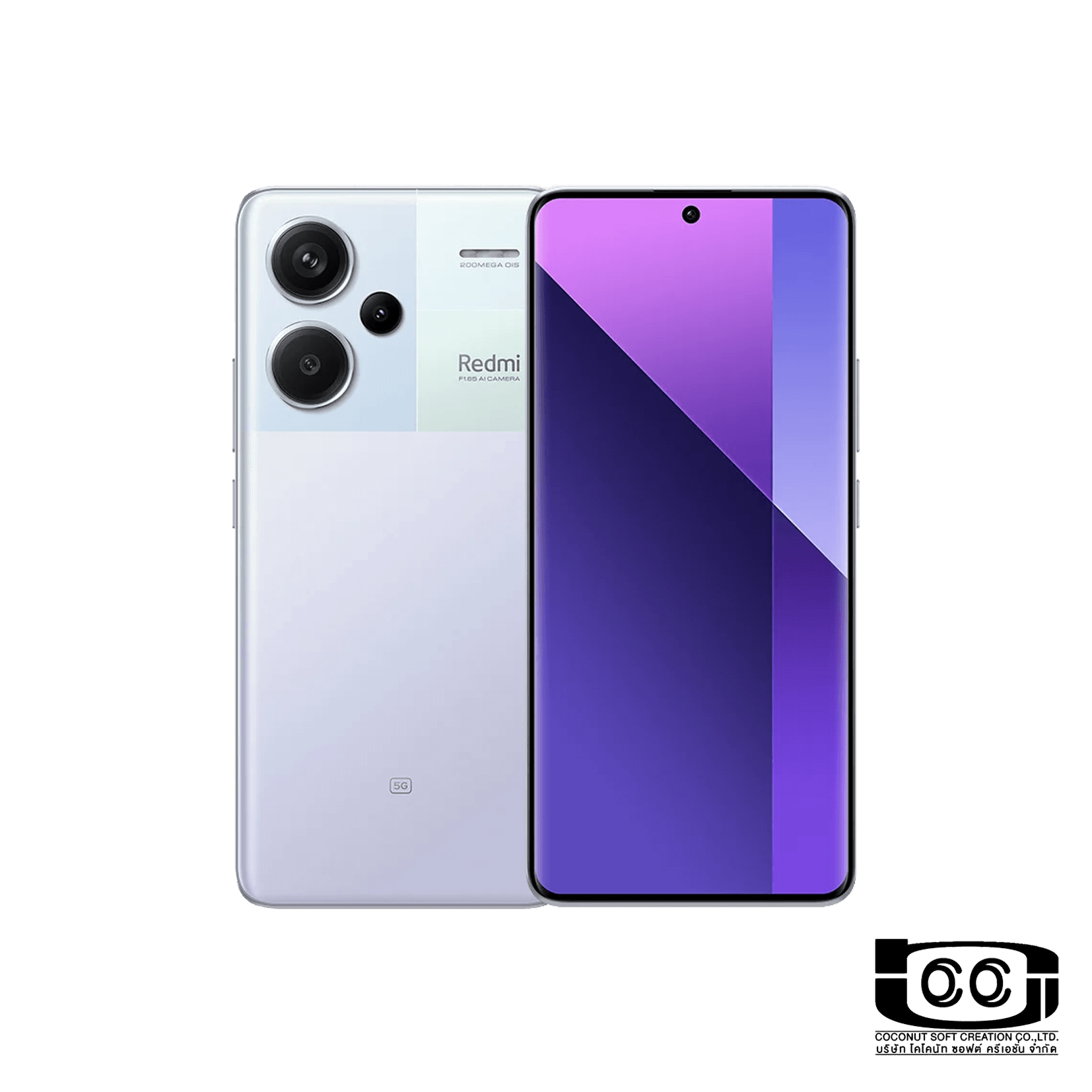สมาร์ทโฟน  Redmi Note 13 Pro+ 5G 6.67 12/512 Purple