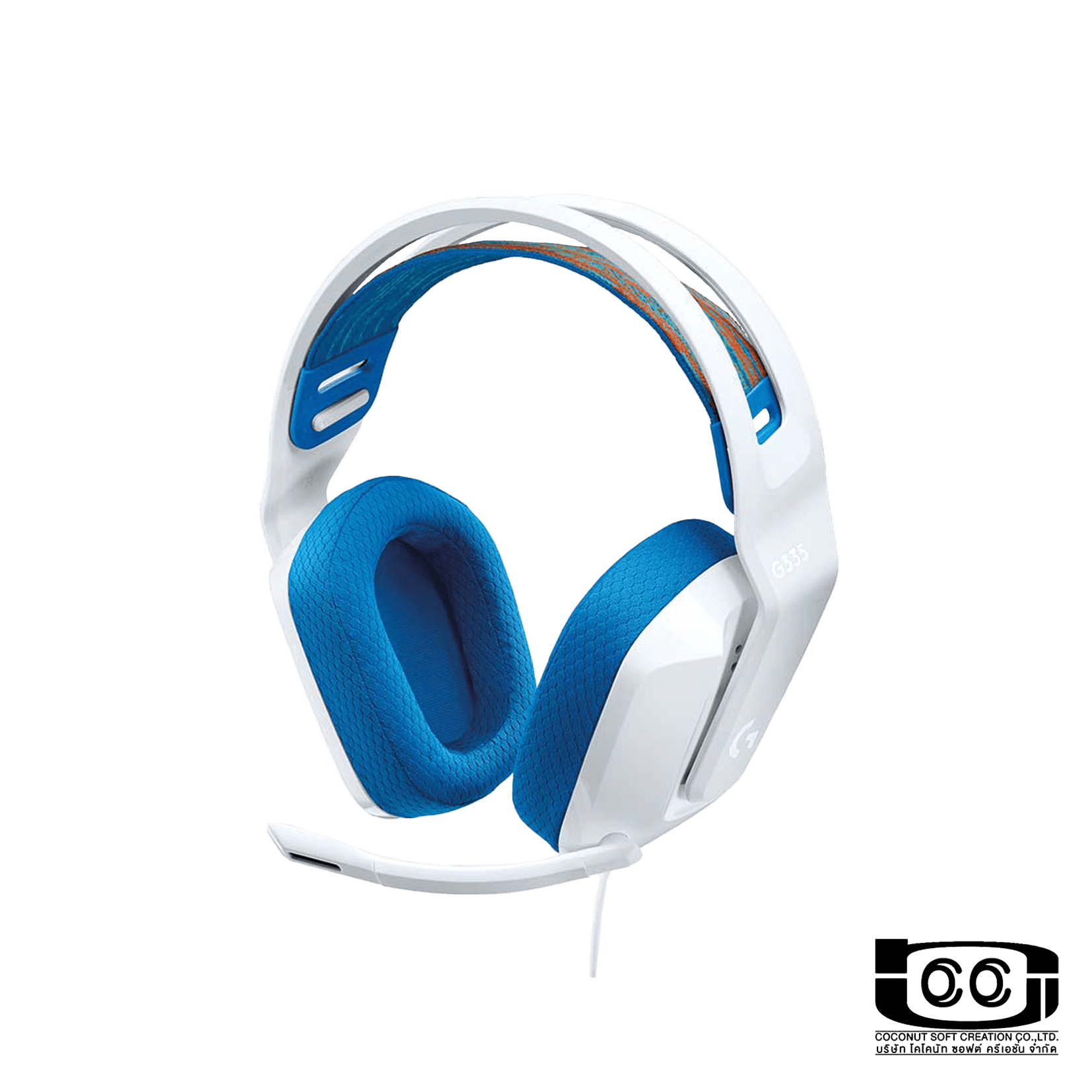 หูฟังเกมมิ่ง Logitech G335 Wired Gaming Headset - White