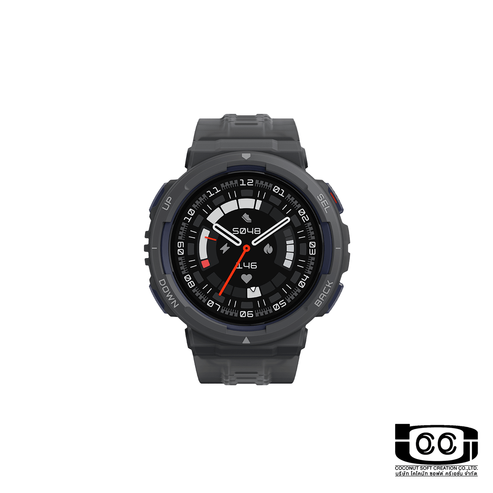 สมาร์ทวอทช์ Amazfit Active Edge Midnight Pulse