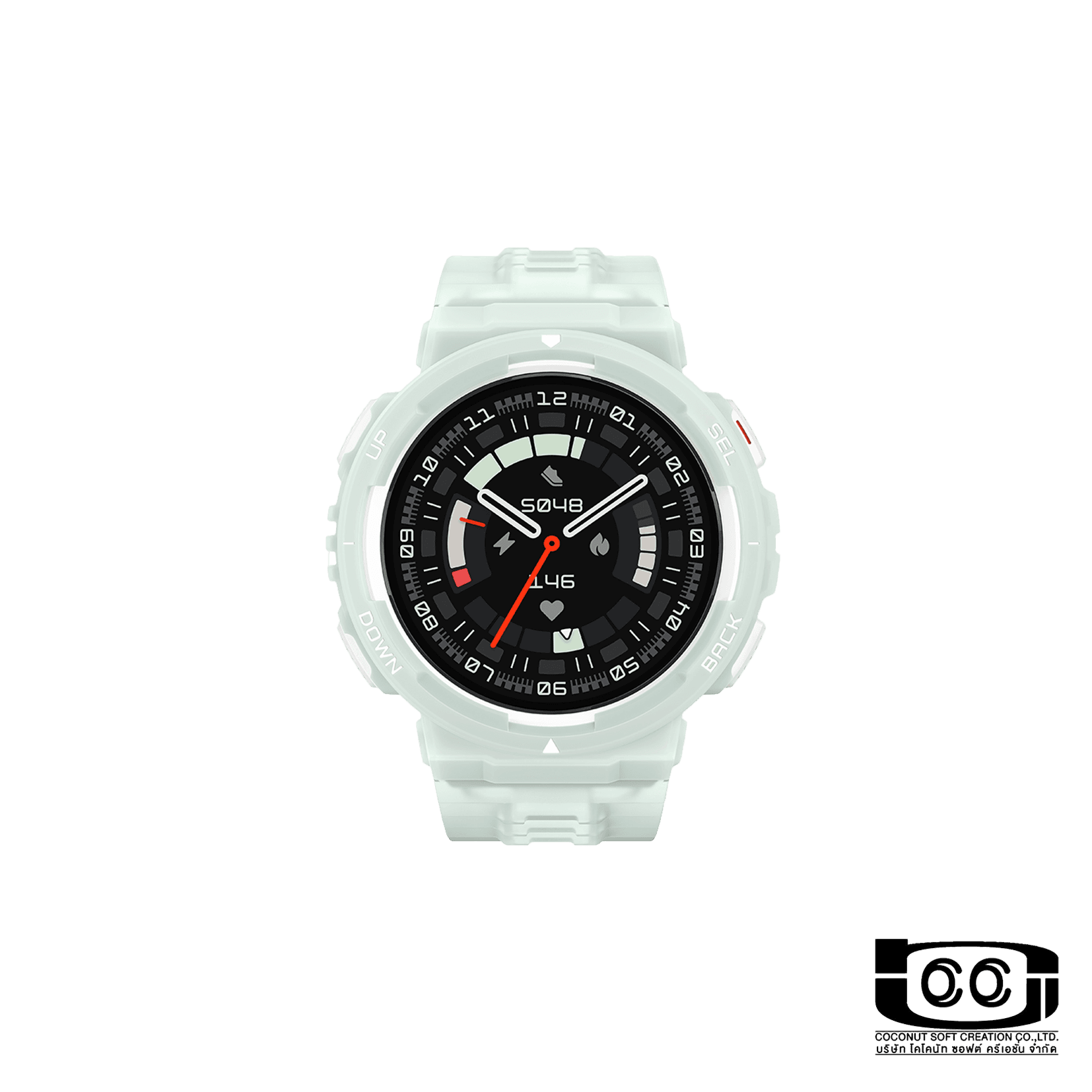 สมาร์ทวอทช์ Amazfit Active Edge Mint Green