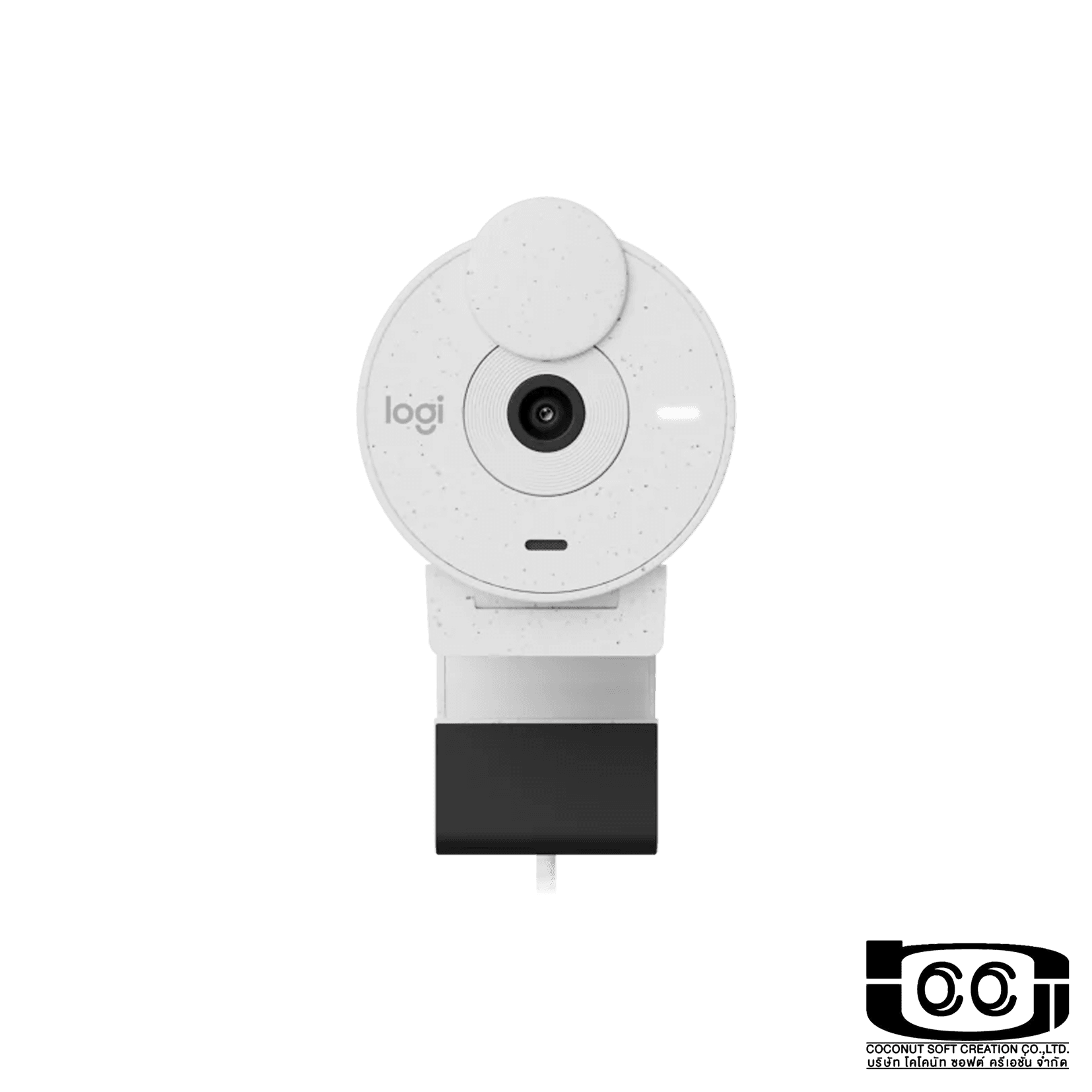 Logitech Brio 300 Full HD webcam - OFF-WHITE