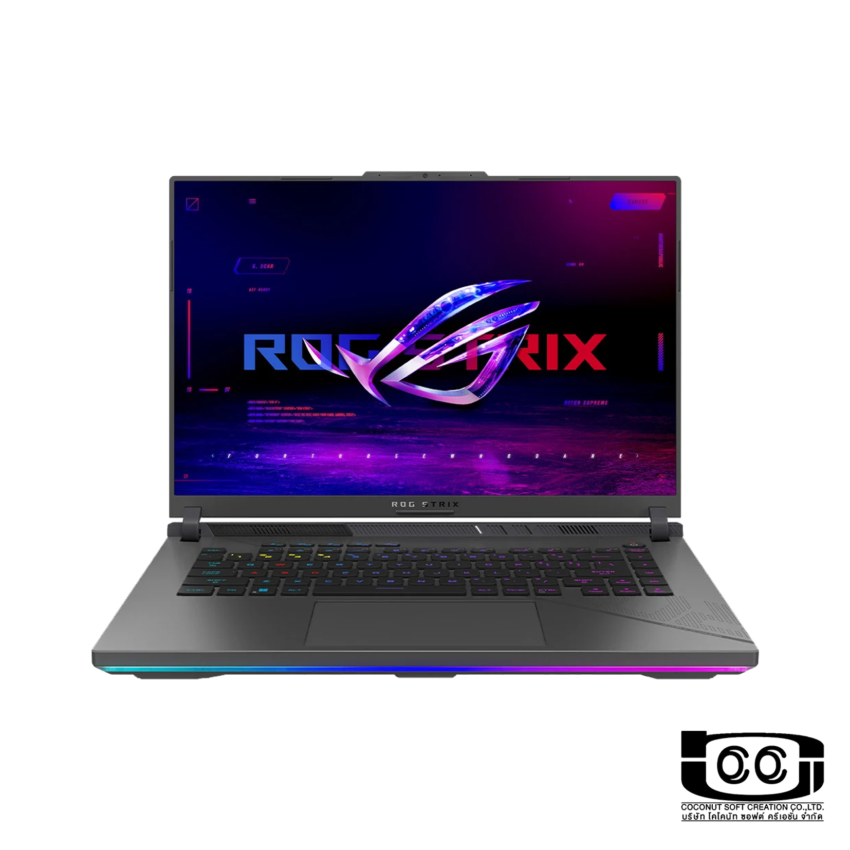 โน๊ตบุ๊ค Asus ROG Strix G16 G614JVR-N4051W Eclipse Gray