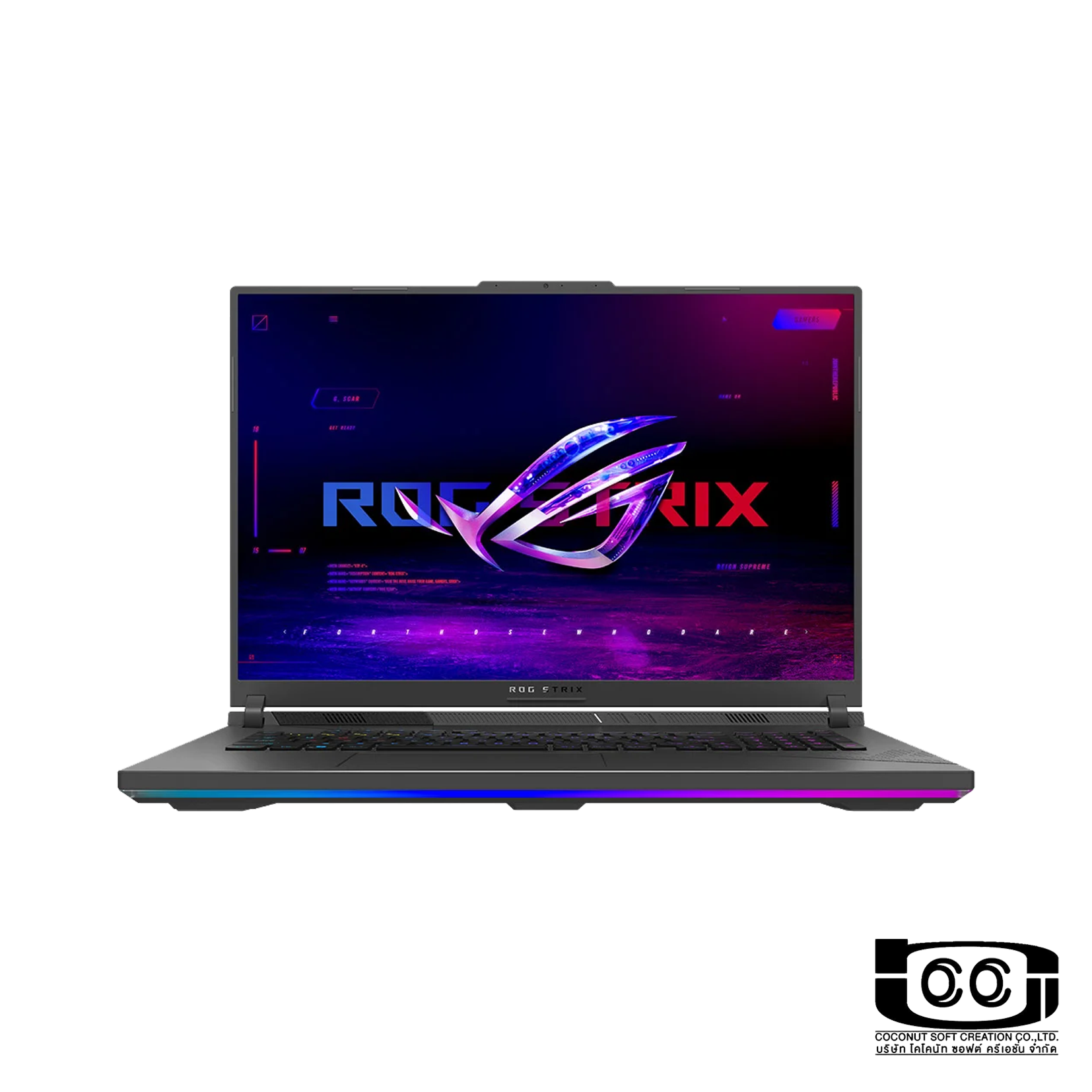 โน๊ตบุ๊ค Asus ROG Strix G18 G814JVR-N6019W Eclipse Gray