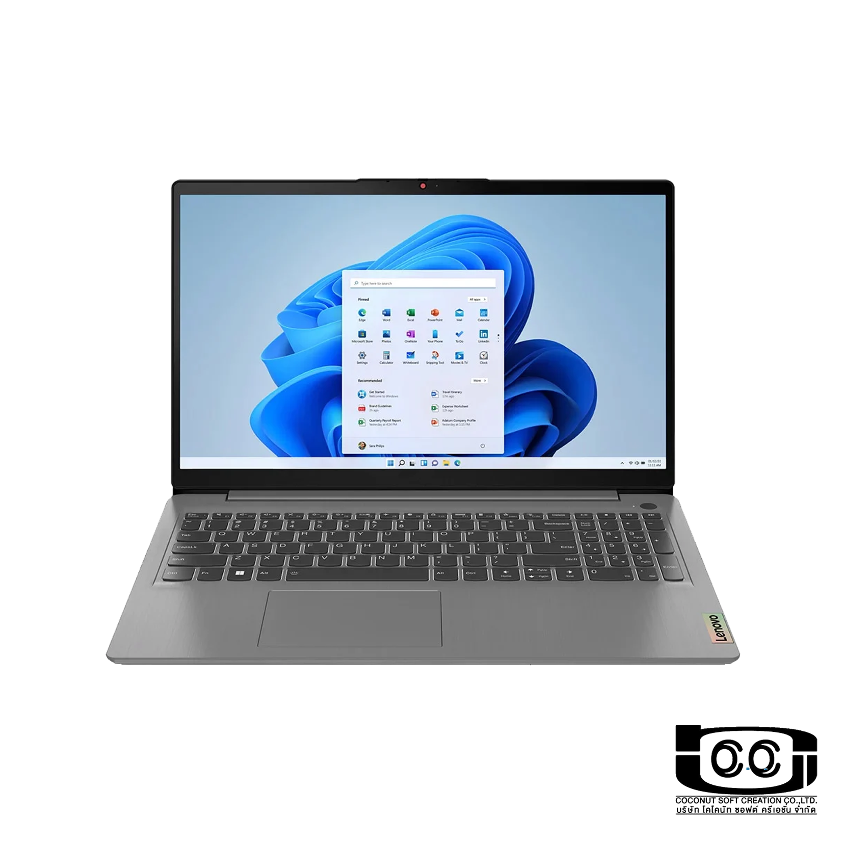 Notebook Lenovo IdeaPad Slim 3 15IAH8 (83ER000JTA ) Arctic Grey