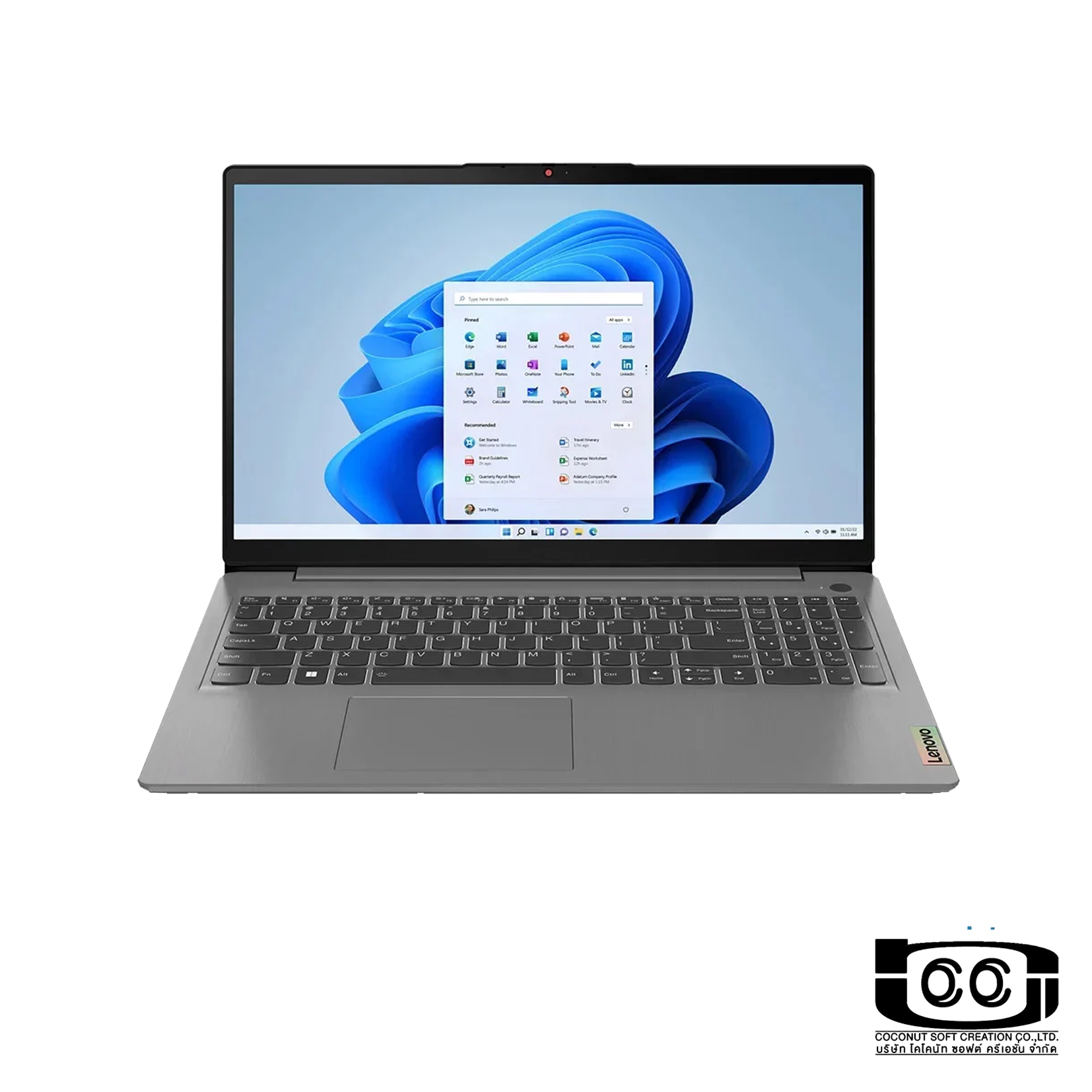 Notebook Lenovo IdeaPad Slim 3 15IRH8 (83EM0009TA) Arctic Grey